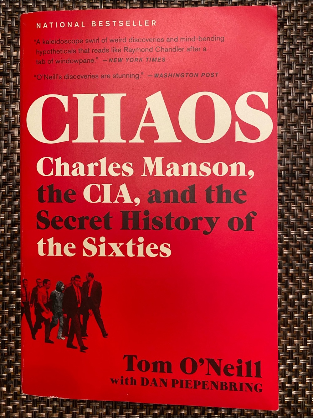 Chaos — Red Softcover Book by Tom O'Neill